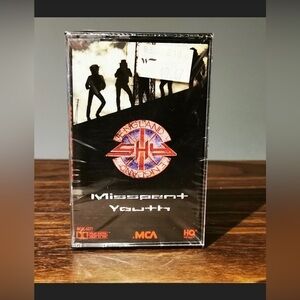 Shy - Shy England - Misspent Youth - New Sealed Cassette Tape